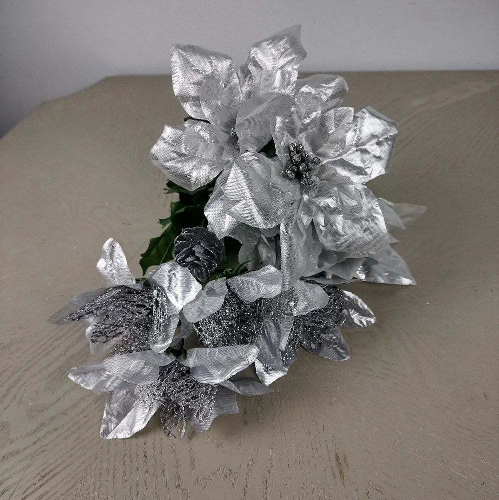 Silver Floral Arrangement